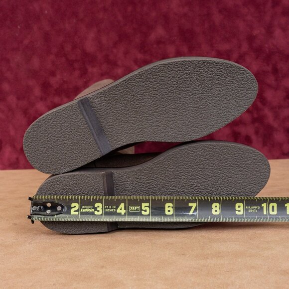 Donald J Pliner Wmn Naala Stretch Calf Brown Suede Slip Comfy Knee Boots sz 6.5 - Picture 5 of 10